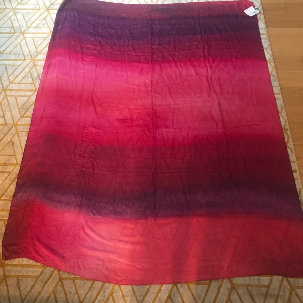 New Salvatore Ferragamo 85% Modal Scarf 53 X 75